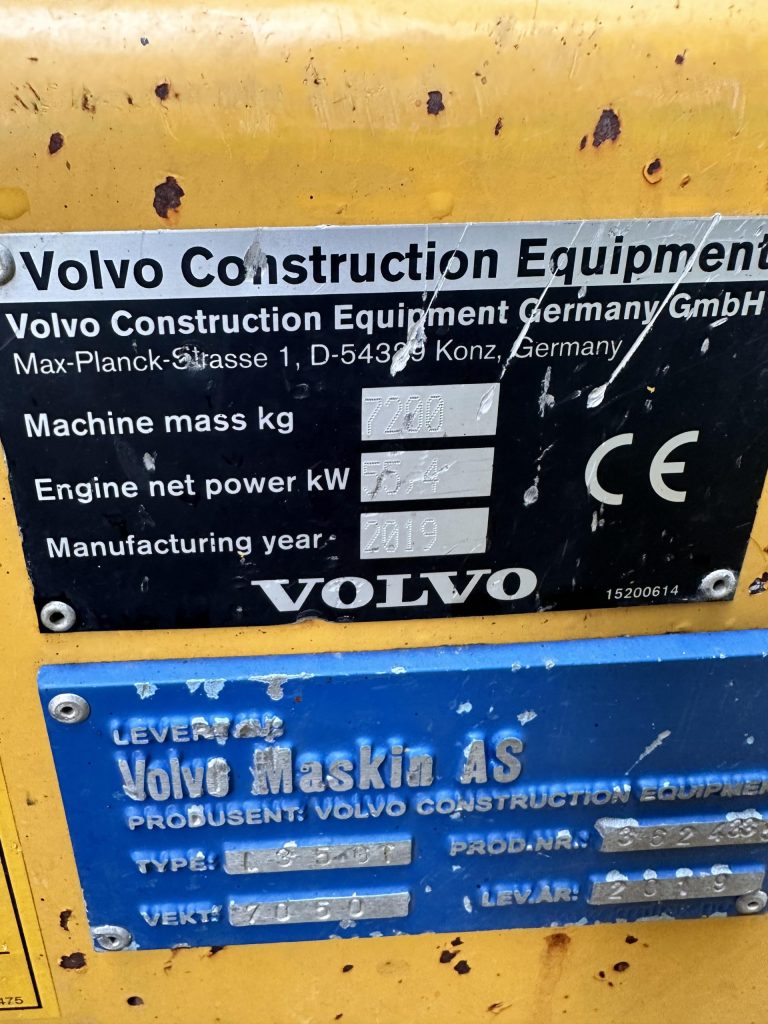 Volvo L35G informationer