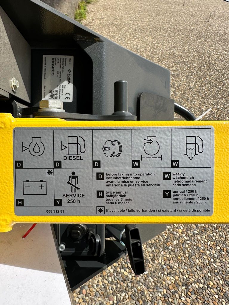 Bomac pladevibrator instruktioner